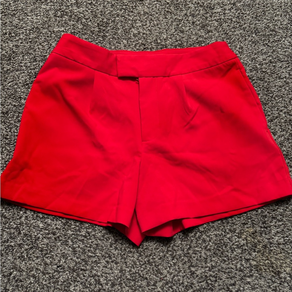 Women's size 8 a new day Red shorts dressy
